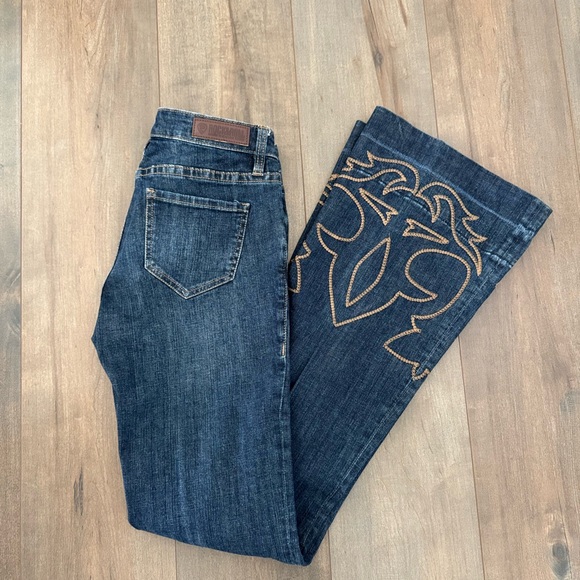 Rock & Roll Cowgirl Denim - Rock&Roll Denim trouser jeans. Size 25. 35 inseam